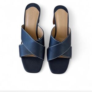 Lauren by Ralph Lauren Leather Women's Sandal Heel